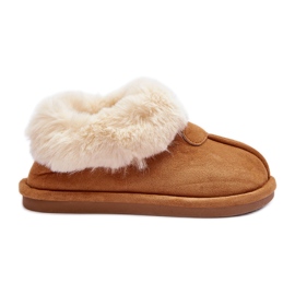 FB3 Chaussons Femme Avec Fourrure, Lanoze Marron brun FB3 Chaussons Femme Avec Fourrure, Lanoze Marron brun
