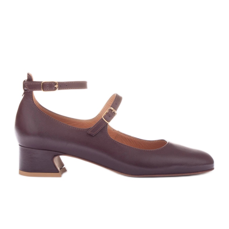 Marco Shoes Escarpins avec fermoir rouge