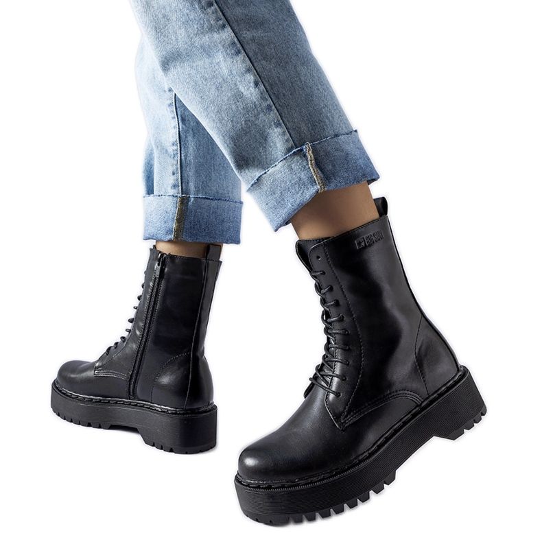 Bottines Big Star II274509 noires le noir