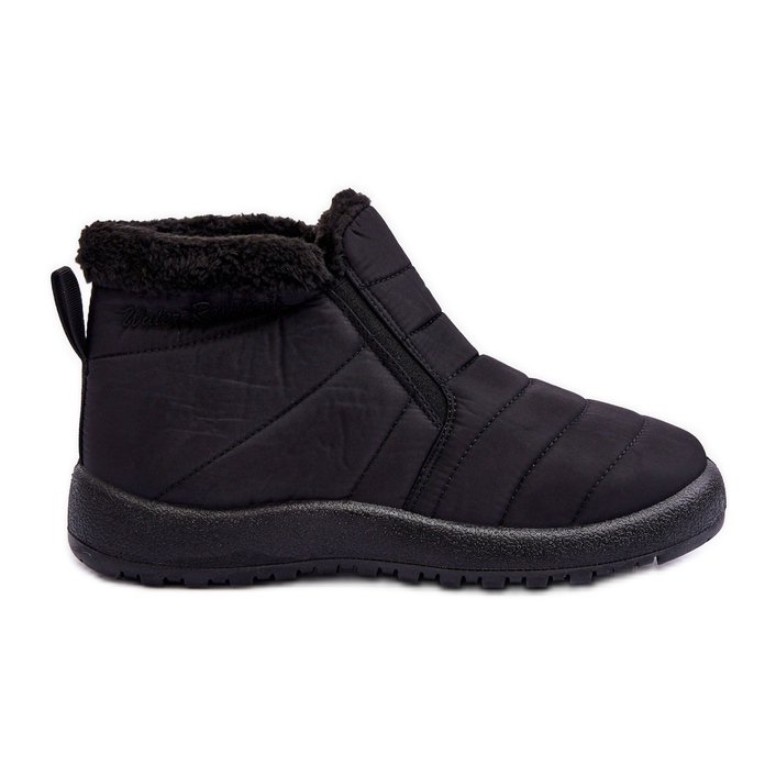 Bottes de neige isolées basses pour femmes noir Enmore le noir