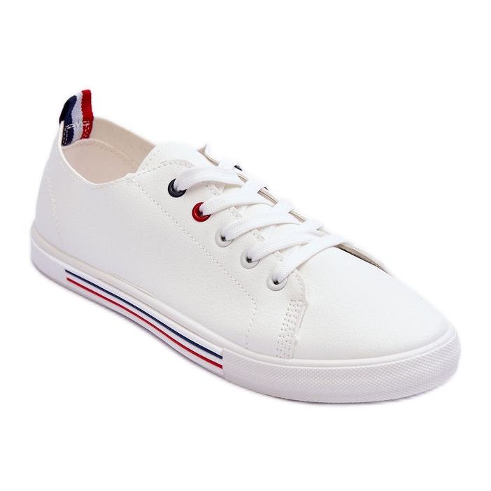 PE1 Chaussures de sport en cuir pour femmes blanches Mosaia PE1 Chaussures de sport en cuir pour femmes blanches Mosaia