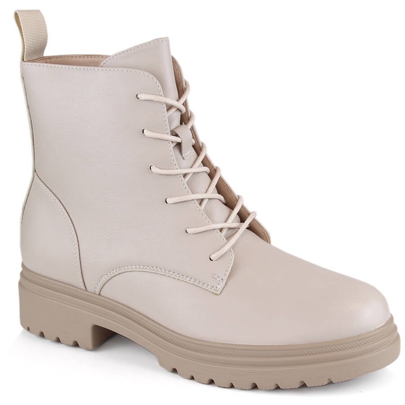 Bottes isolées femme, beige, Vinceza 58109