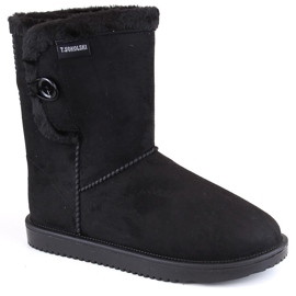 Bottes de neige Eskimo en daim femme, noir, T.Sokolski EMU2244 le noir