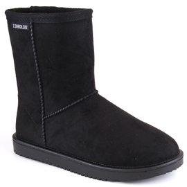 Boots de neige à enfiler Eskimo en daim femme, noir T.Sokolski EMU2241 le noir