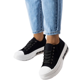 Baskets Willis noires le noir