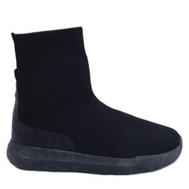 Baskets chaussettes Ervin noires le noir