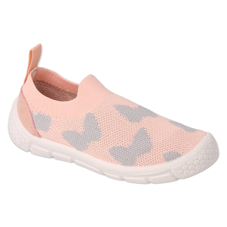 Chaussures enfant Befado rose et gris 102X002