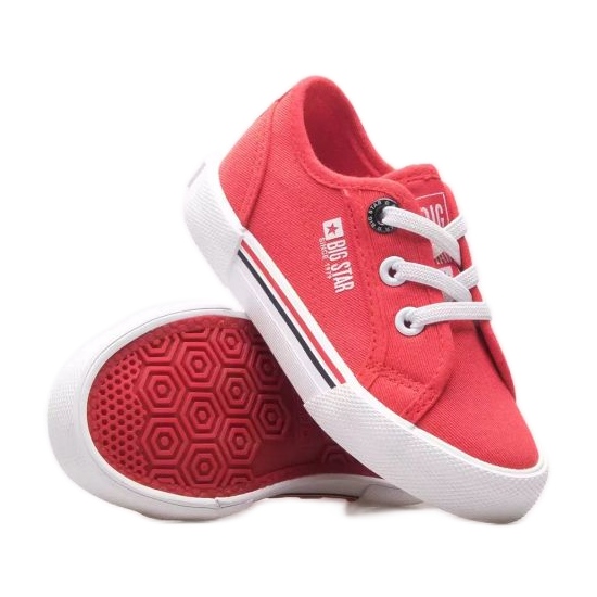 Baskets Big Star Jr JJ374167 rouge