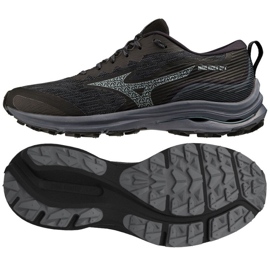 Chaussures de course Mizuno Wave Rider Gtx M J1GC227901 noir