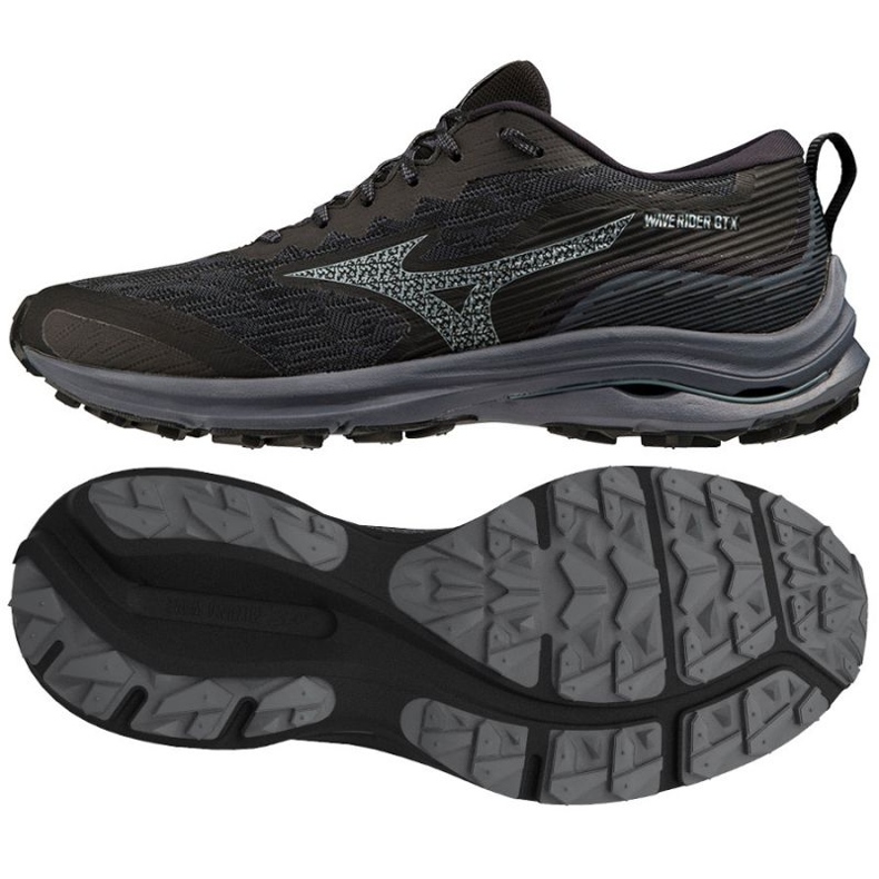 Chaussures de course Mizuno Wave Rider Gtx M J1GC227901 le noir Chaussures de course Mizuno Wave Rider Gtx M J1GC227901 le noir