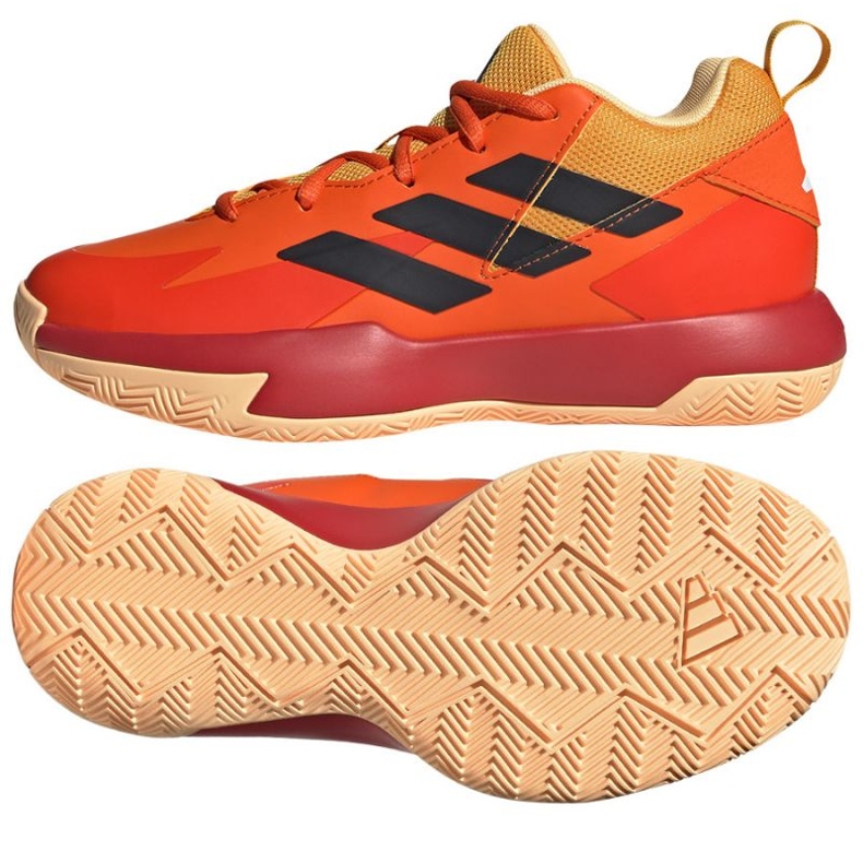 Chaussures de basket Adidas Cross Em Up Select Jr IE9274 orange Chaussures de basket Adidas Cross Em Up Select Jr IE9274 orange