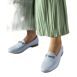 Mocassins Vinceza bleus