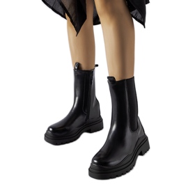 Bottines Delebio massives noires