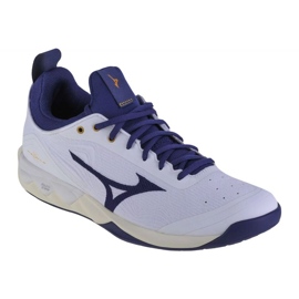 Chaussures de volley-ball Mizuno Wave Luminous 2 M V1GA212043 blanche blanche