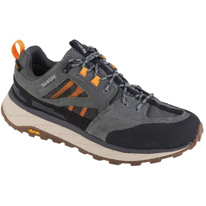 Chaussures Jack Wolfskin Terraquest Texapore Low M 4056401-4143 gris
