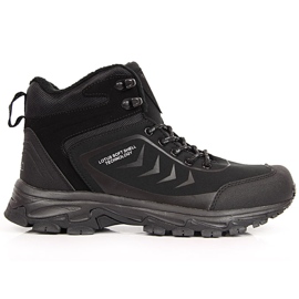 Chaussures de trekking noires pour hommes McBraun 1403 le noir Chaussures de trekking noires pour hommes McBraun 1403 le noir