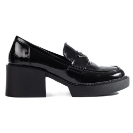 Chaussures à talons hauts Shelovet vernies noires