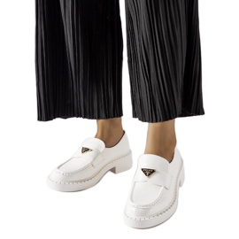 Inna Mocassins femme Milne blancs blanche Inna Mocassins femme Milne blancs blanche