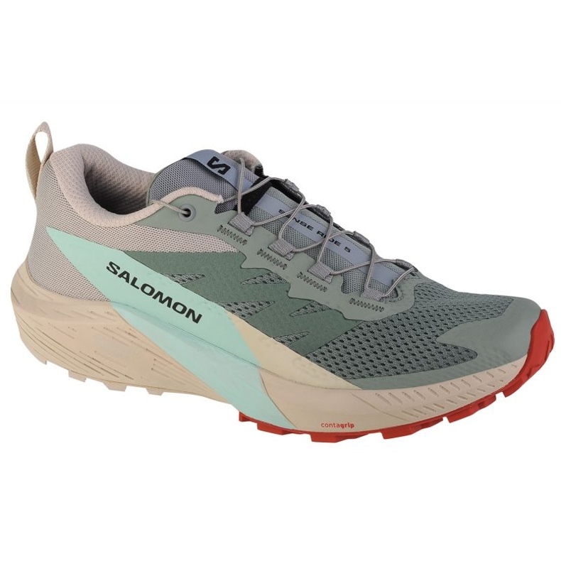 Chaussures de sport tout-terrain Salomon Sense Ride 5 472123 vert Chaussures de sport tout-terrain Salomon Sense Ride 5 472123 vert