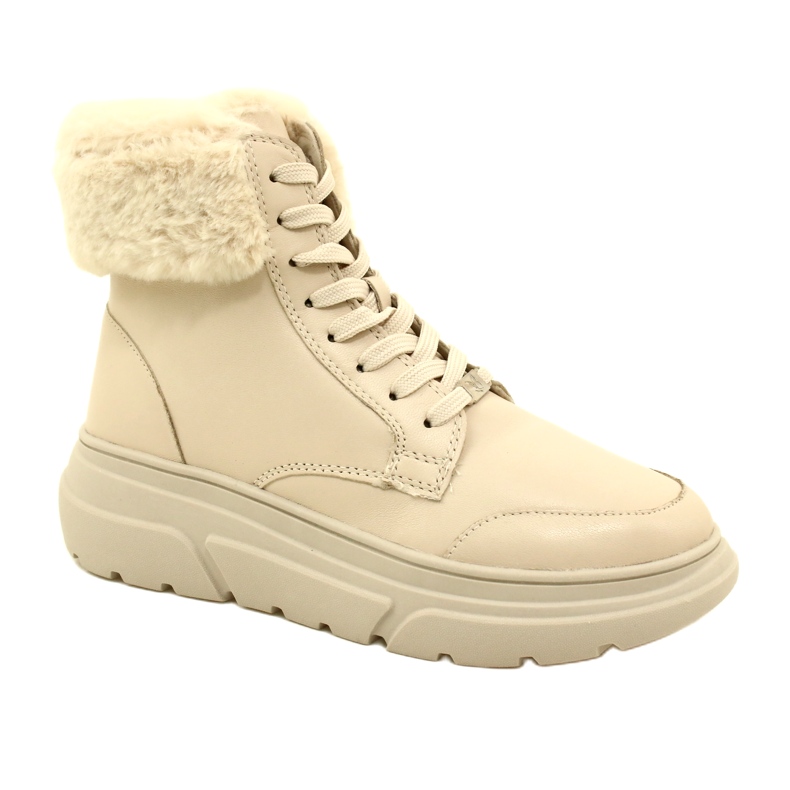 Caprice Bottes pour femmes avec fourrure 9-26220-41 144 beige