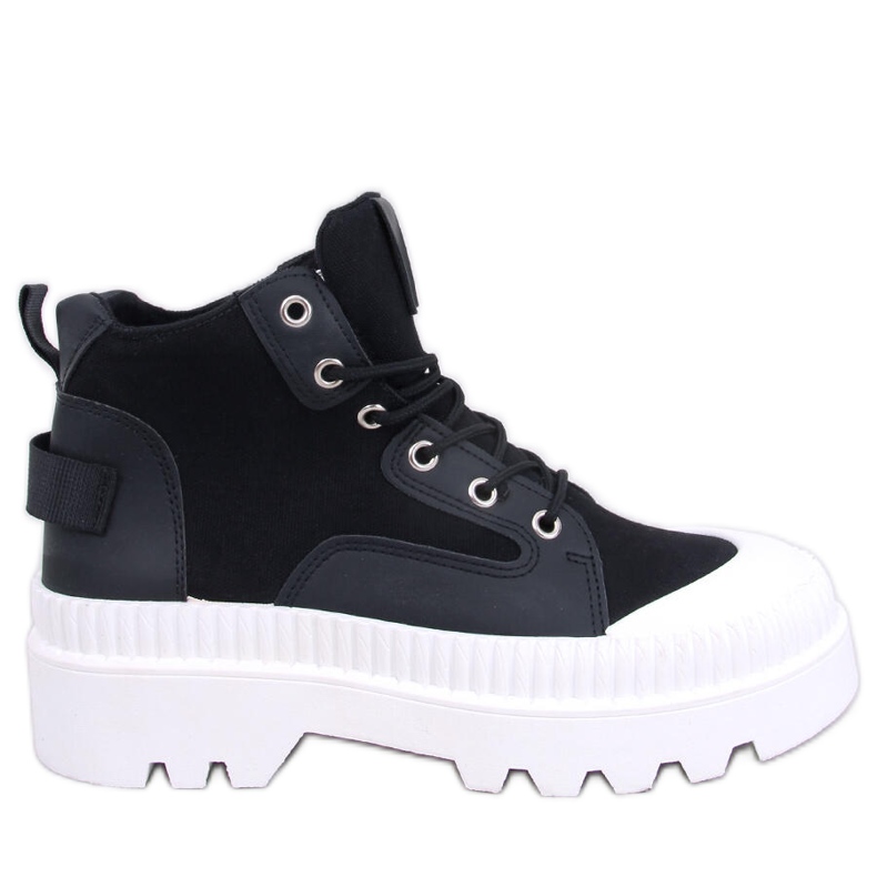 Tinli Bottines noires le noir