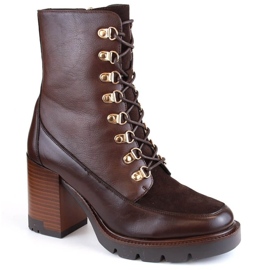 Bottines et plateforme isolées Vinceza W JAN251 marron brun Bottines et plateforme isolées Vinceza W JAN251 marron brun