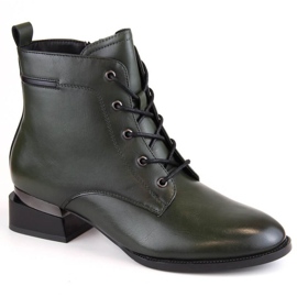 Vinceza W JAN253A bottines isolées à talons hauts, vert