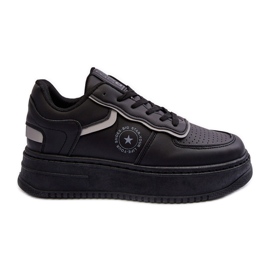 Chaussures de sport femme baskets Big Star MM274232 noir