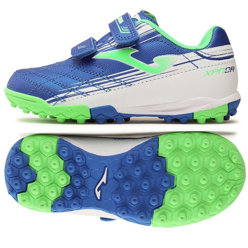 Chaussures de football Joma Xpander 2304 Tf Jr XPJW2304TFV bleu Chaussures de football Joma Xpander 2304 Tf Jr XPJW2304TFV bleu