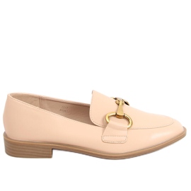 Mocassins femme Jonna Kaki beige