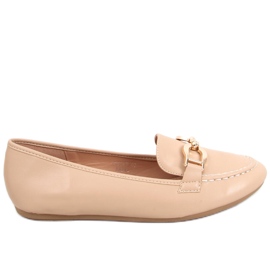 Mocassins Amiya Kaki, femmes beige