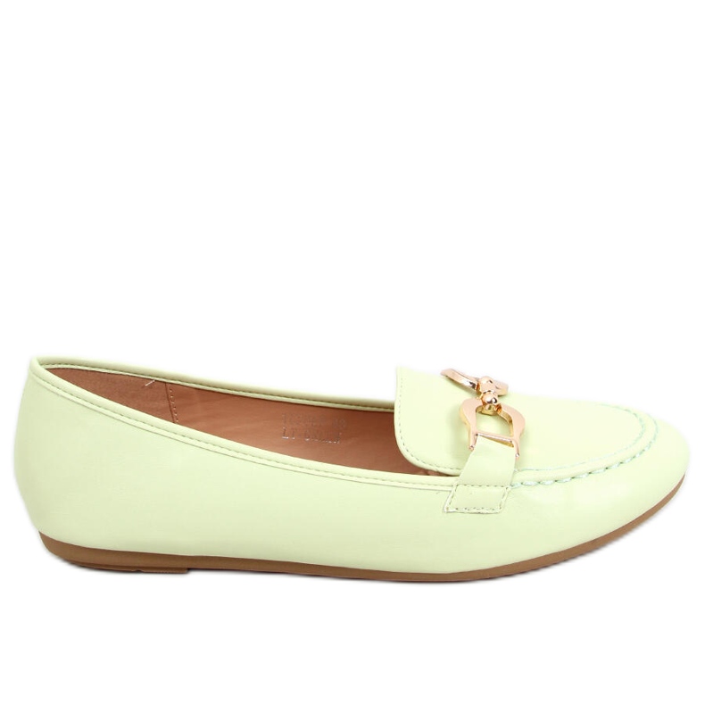 Mocassins femme Amiya LT.GREEN vert