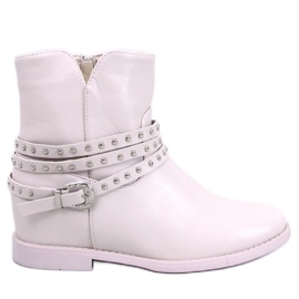 Stovall Bottines compensées beiges