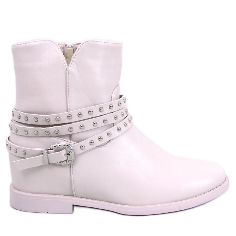 Stovall Bottines compensées beiges