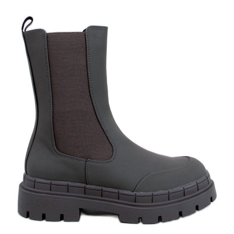 Bottines Chelsea hautes Faime Kaki vert Bottines Chelsea hautes Faime Kaki vert