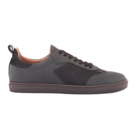 Marco Shoes Baskets homme Joyce gris