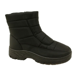 News Bottes de neige isolées pour hommes sur le curseur de nouvelles 23mn26-4997 noir