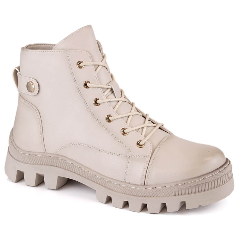 Bottines femme beiges Potocki SZ12168 Bottines femme beiges Potocki SZ12168