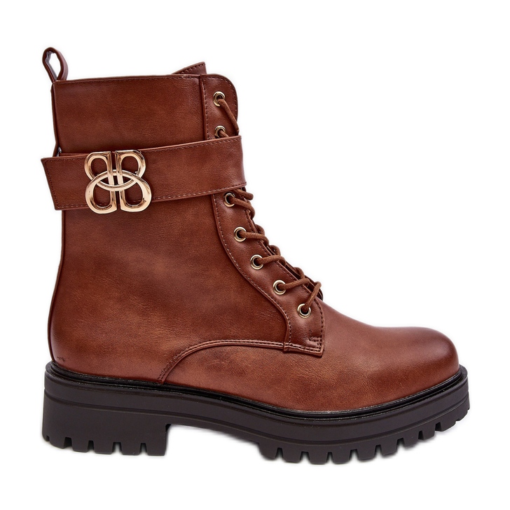 PS1 Bottes de travail pour femmes avec fermeture éclair avec décoration, marron Ciossava brun PS1 Bottes de travail pour femmes avec fermeture éclair avec décoration, marron Ciossava brun