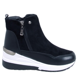 Jordans Bottines compensées noires le noir
