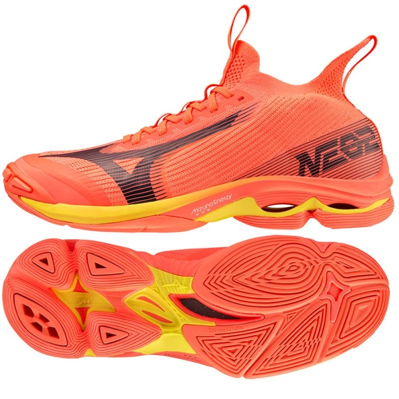Chaussures Mizuno Wave Lighting Neo2 M V1GA220202 rouge