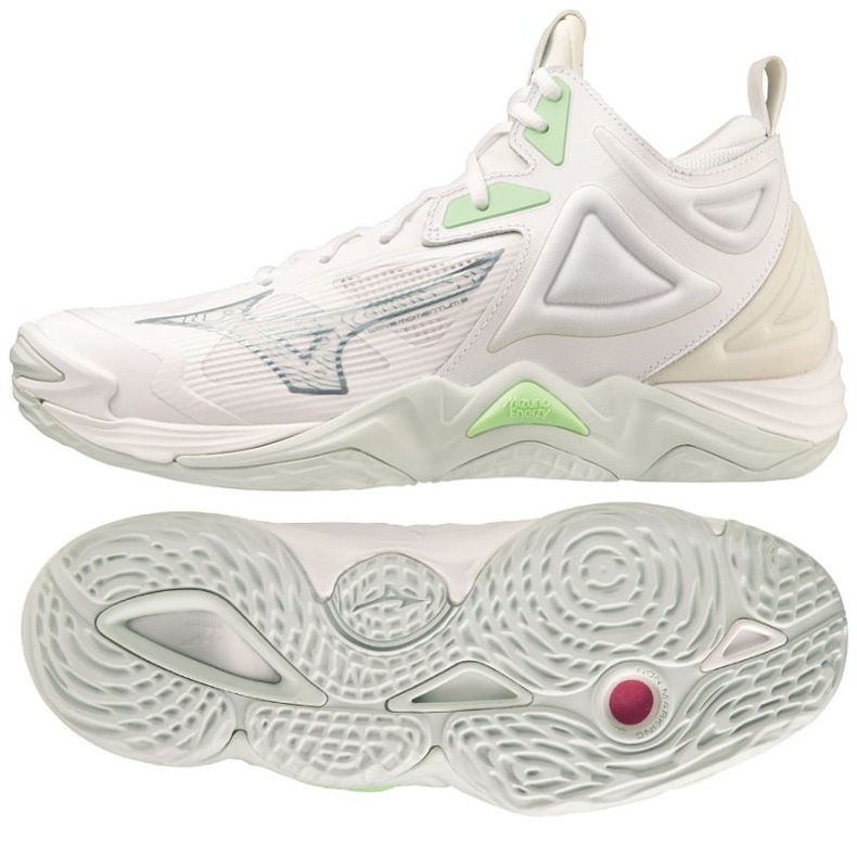 New Balance Chaussures Mizuno Wave Momentum 3 Mid M V1GC231735 blanche