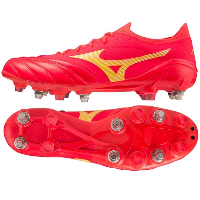 Chaussures Mizuno Morelia Neo Iv Beta Elite Mix Sg M P1GC234264 rouge