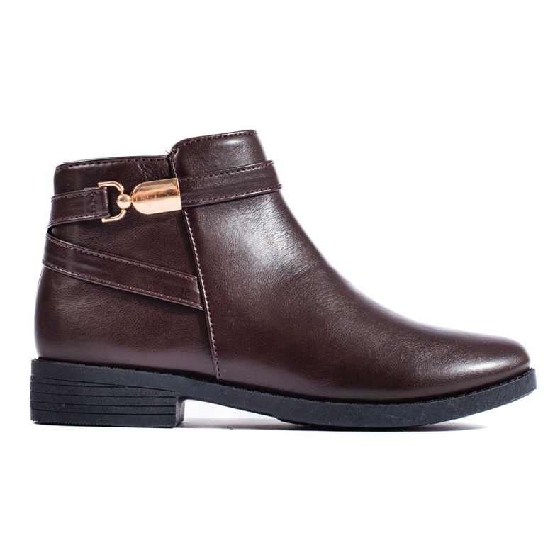 Bottines basses femme marron Shelovet brun