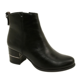 DASZYŃSKI Bottines isolées noires pour femme