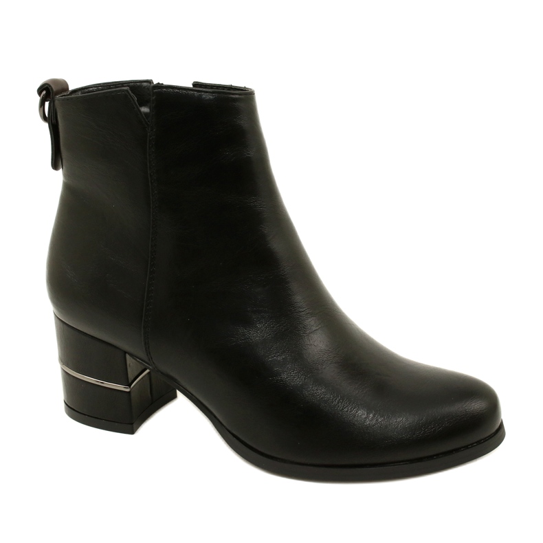 DASZYŃSKI Bottines isolées noires pour femme le noir