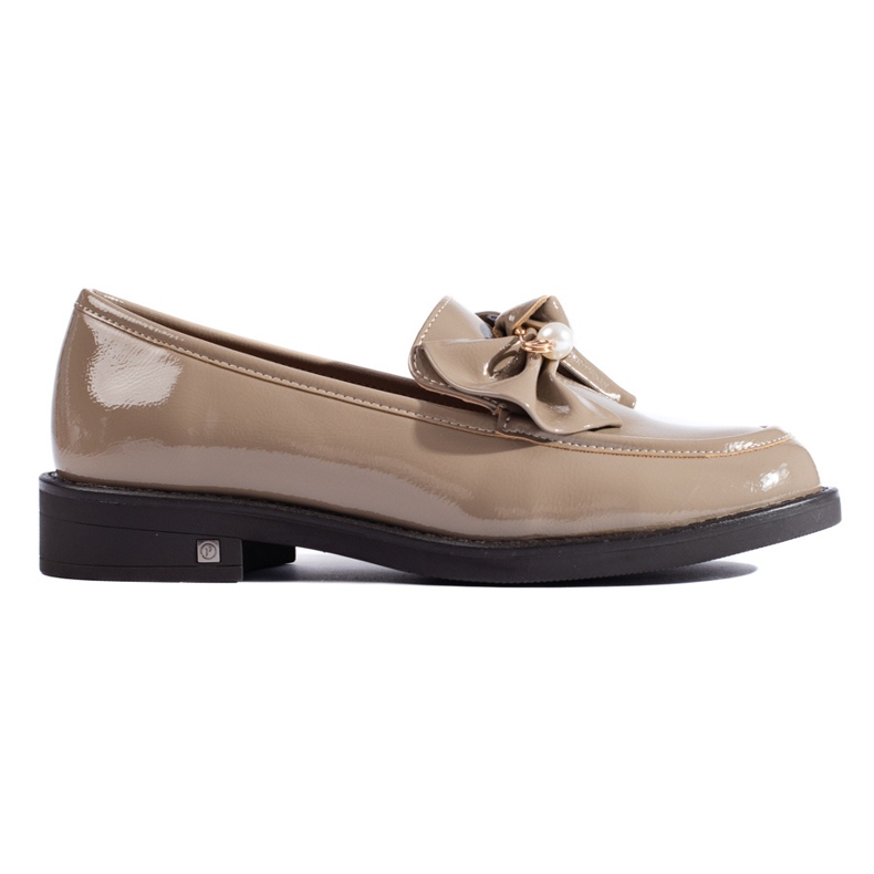 W. Potocki Chaussures femme laquées Potocki gris