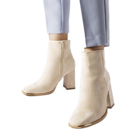Bottines beiges de Cheney