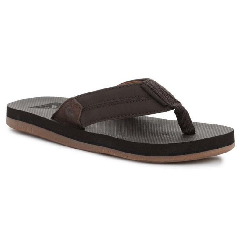 Flip -flops pour hommes Quiksilver aqyl100633 marron brun