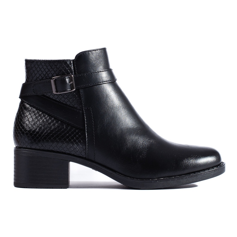 W. Potocki Bottines à talons hauts femme Potocki noires le noir